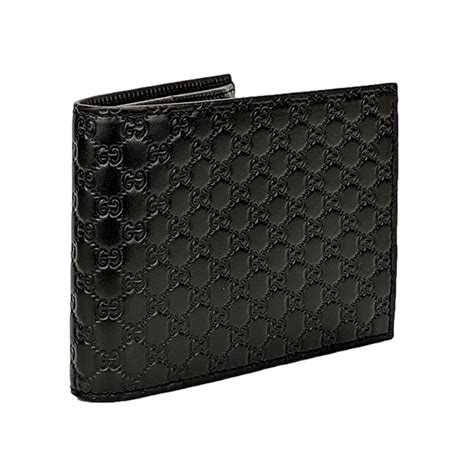 gucci black men wallet|Gucci microguccissima wallet.